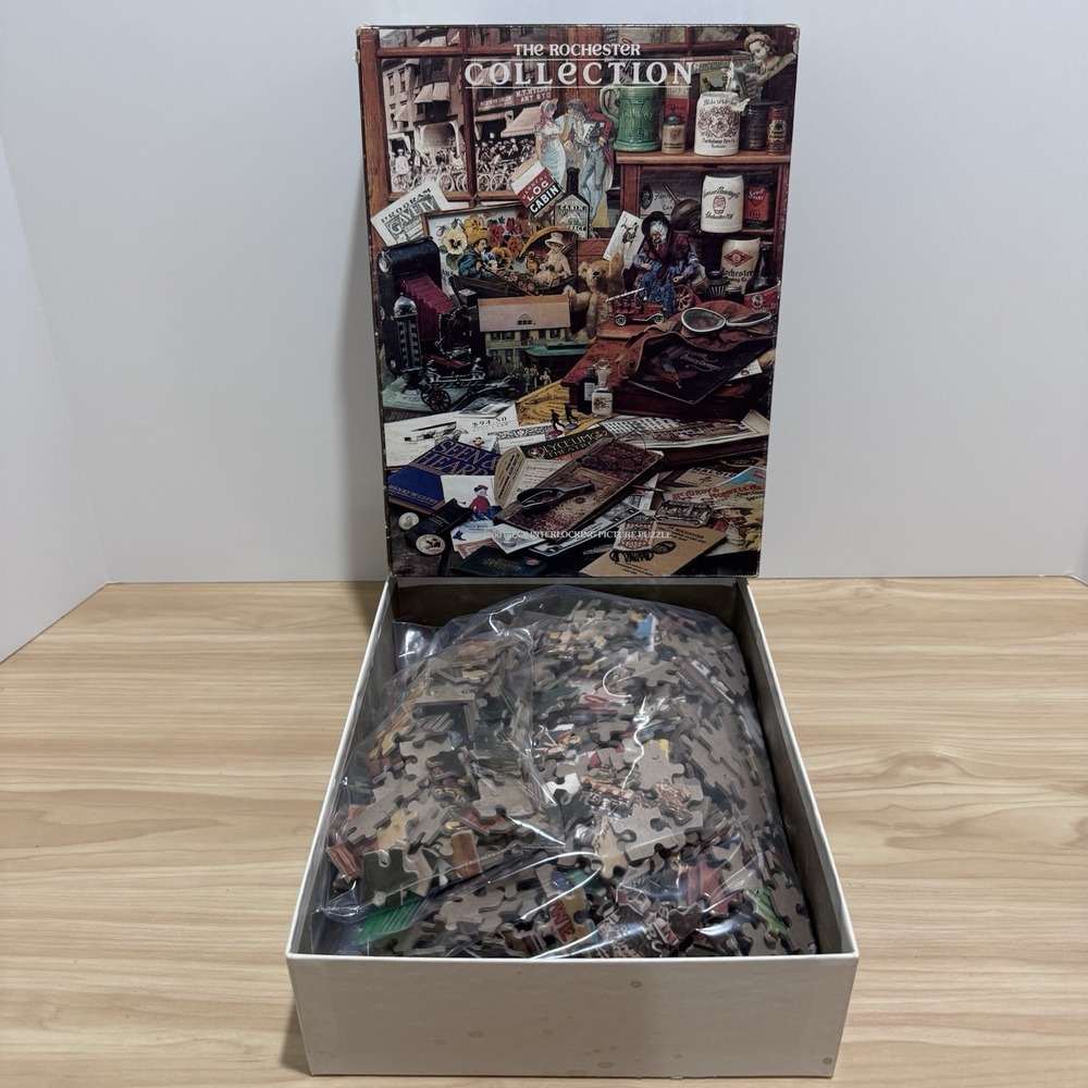 The Rochester Collection Puzzle 1000 Pieces Len Rosenberg Studio Rochester, NY - Picture 4 of 16